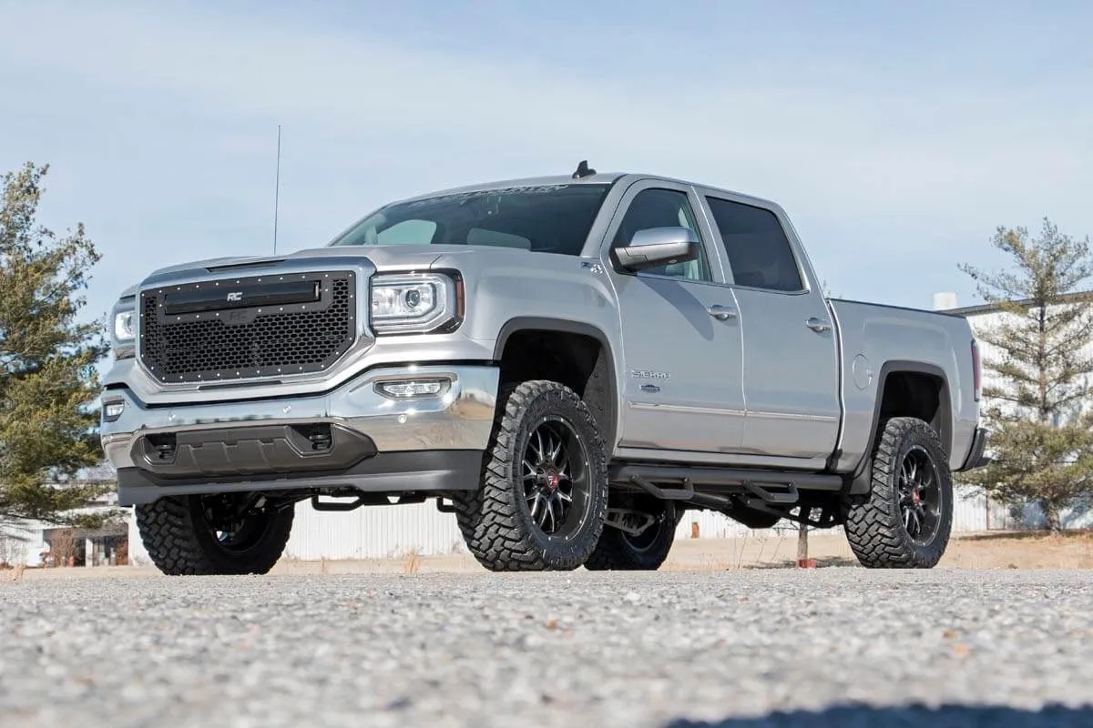 3.5 Inch Lift Kit | Cast Steel LCA | Vertex/V2 | Chevrolet Silverado/GMC Sierra 1500 | 2014-2018