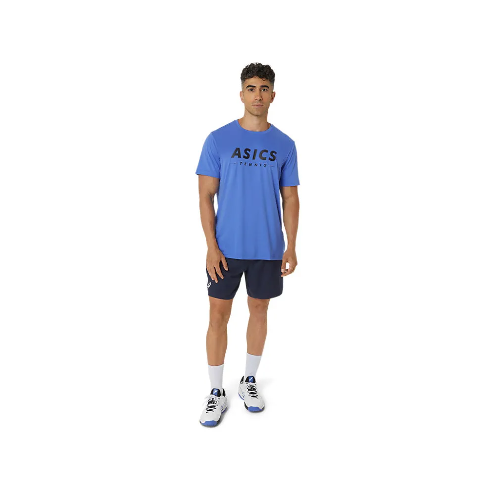 ASICS Men's Court Tennis Graphic Top (Sapphire)