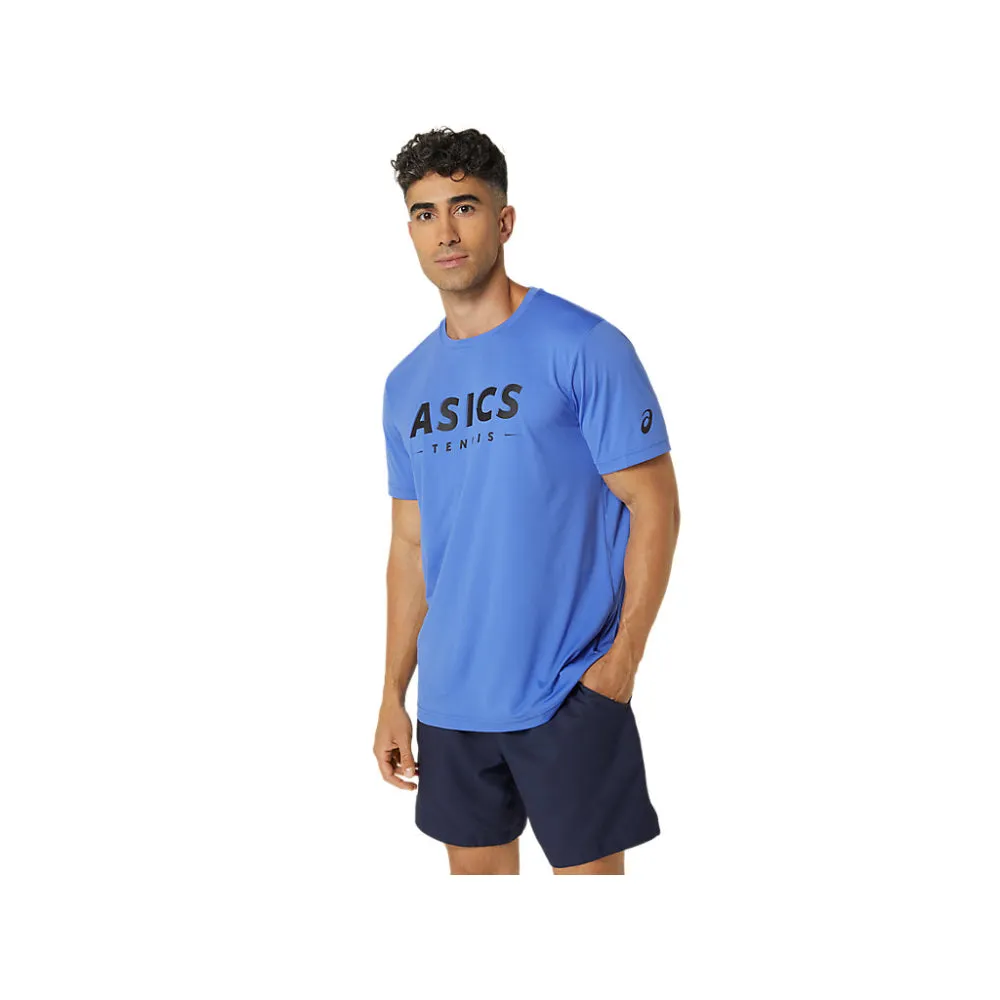 ASICS Men's Court Tennis Graphic Top (Sapphire)