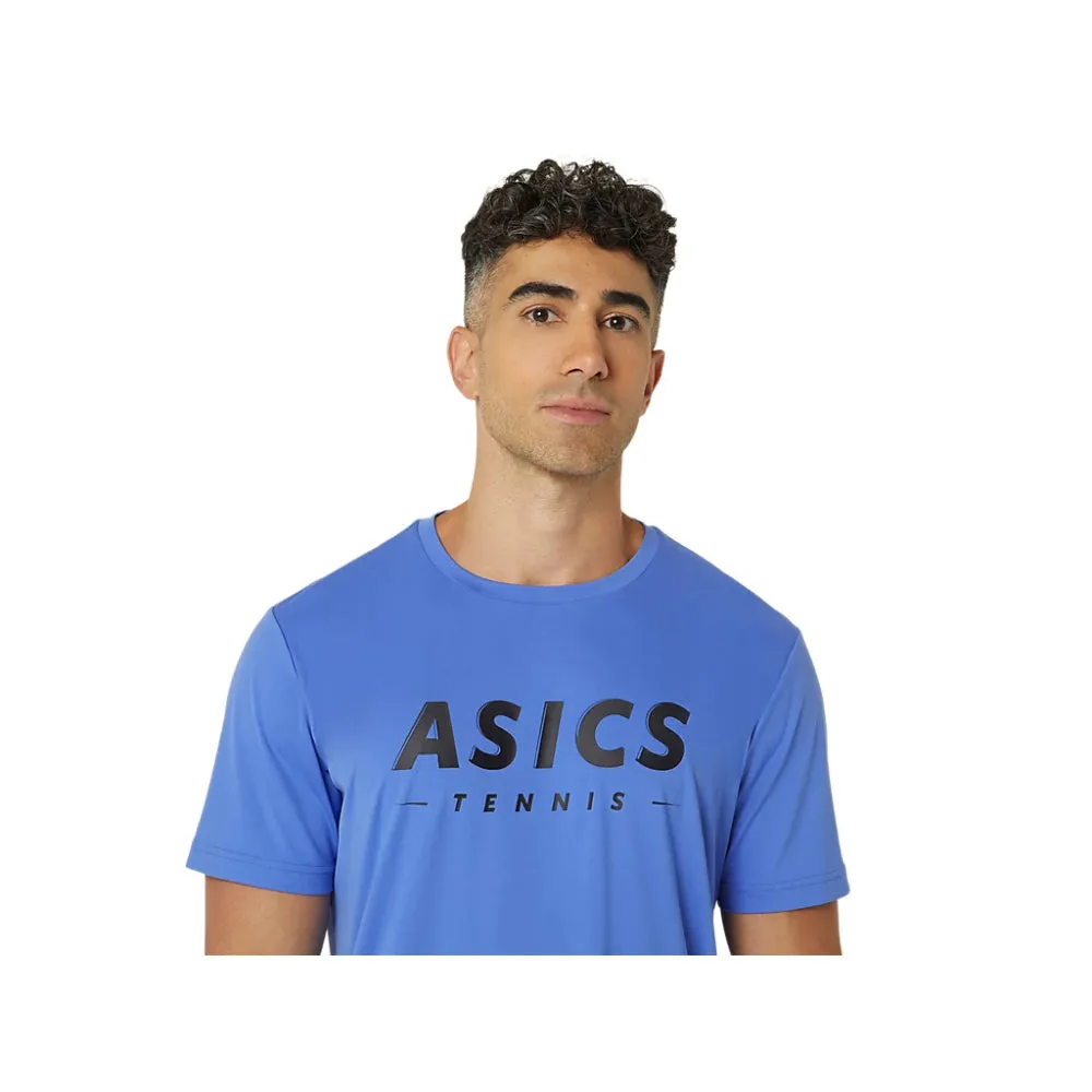 ASICS Men's Court Tennis Graphic Top (Sapphire)