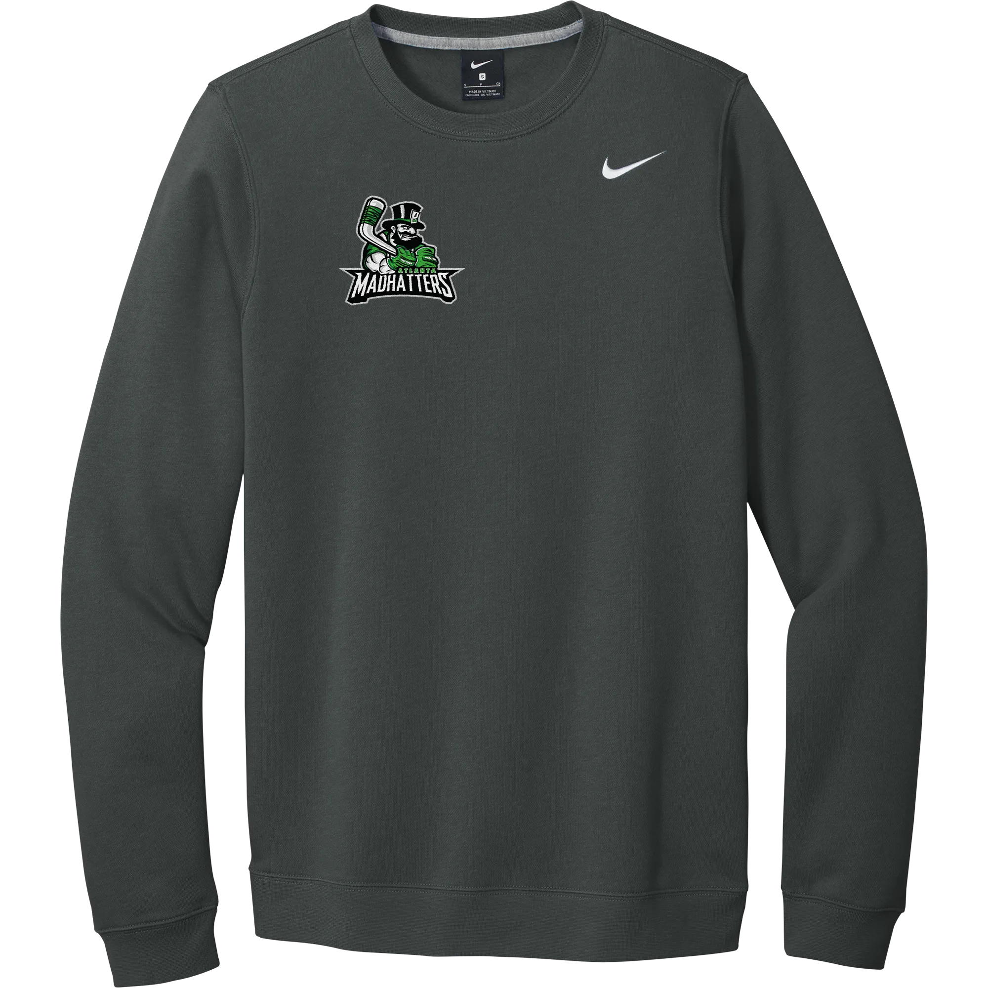 Atlanta Madhatters Nike Club Fleece Crew