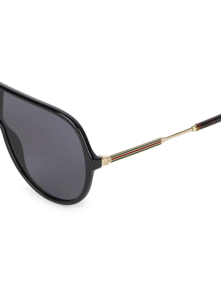 Aviator sunglasses 45MM Gucci, black