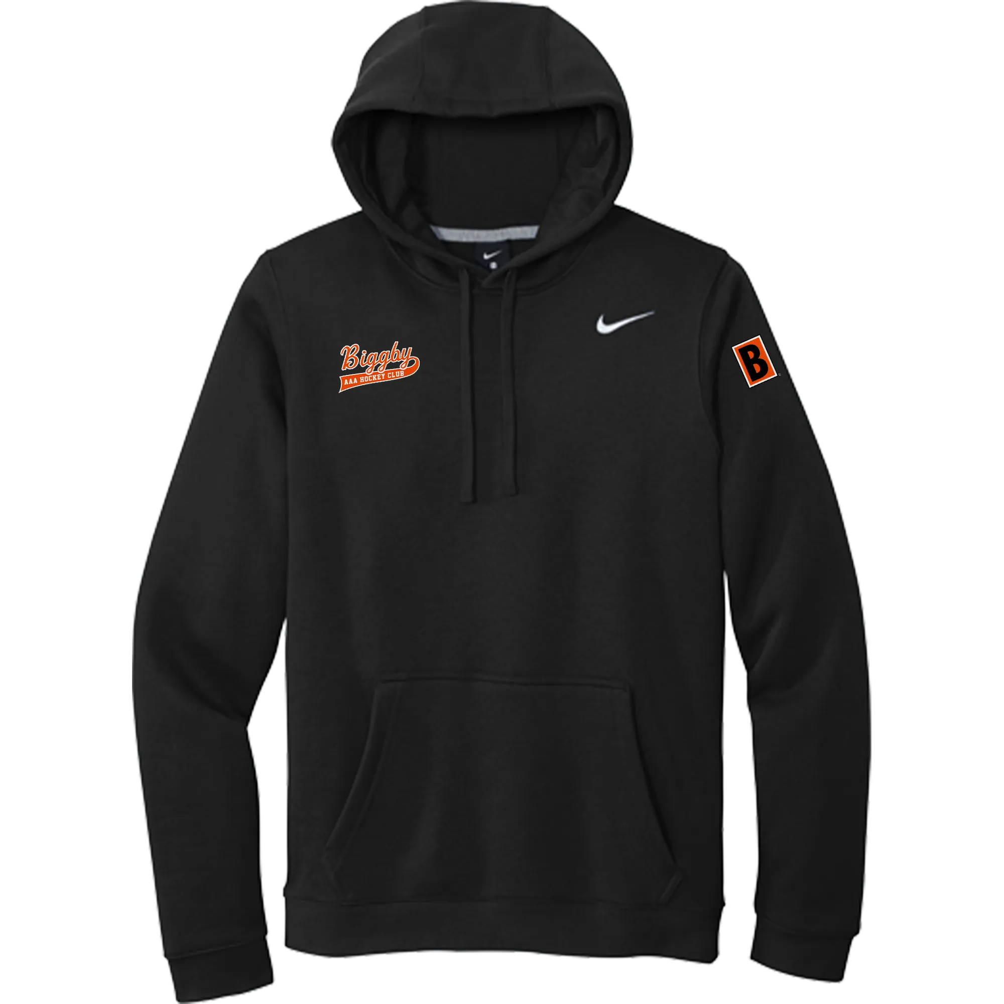 Biggby Coffee AAA Nike Club Fleece Pullover Hoodie