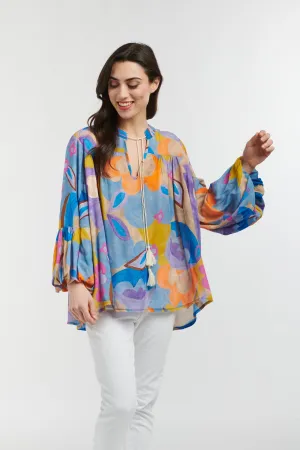 Billow Blouse Floral Print