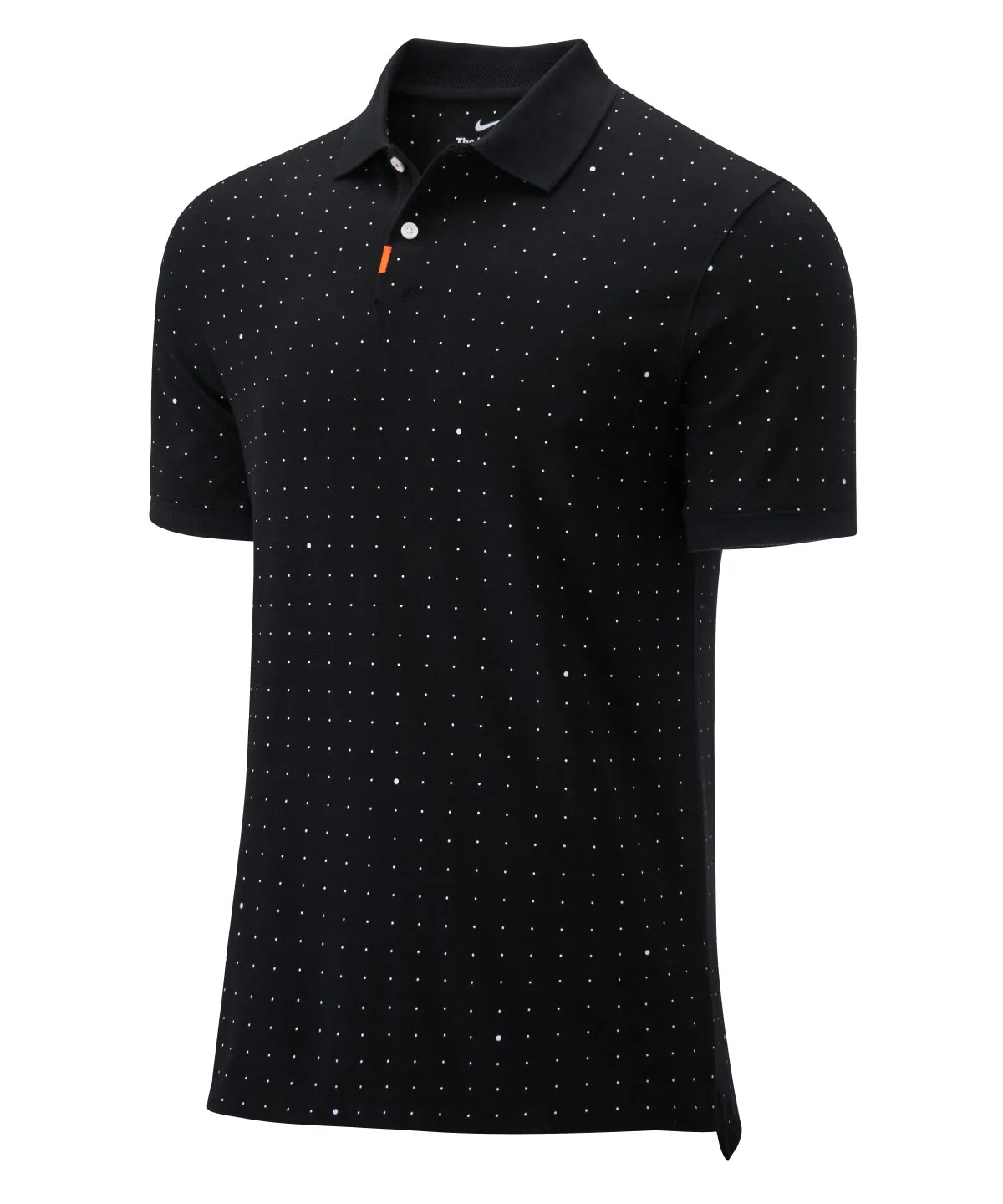 Black - The Nike polo golf space dot slim