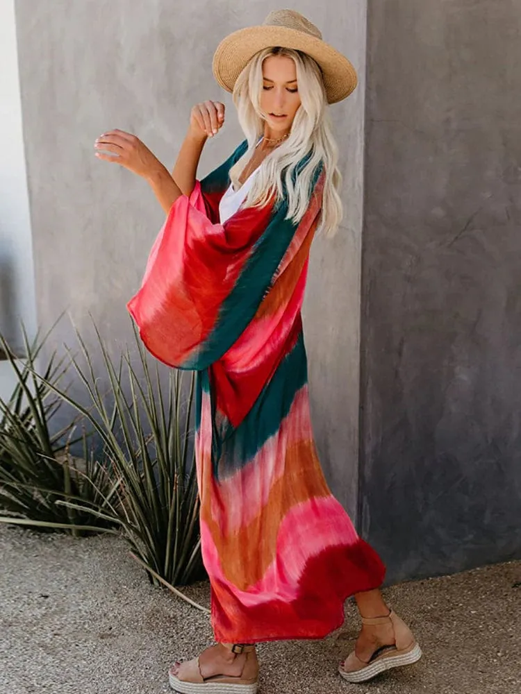 Boho Beach Kimono Cover Up