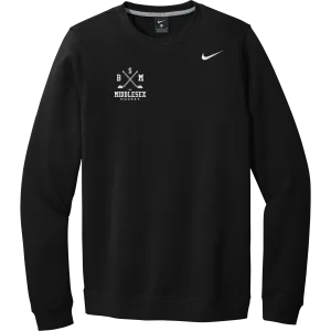 BSM Middlesex Nike Club Fleece Crew