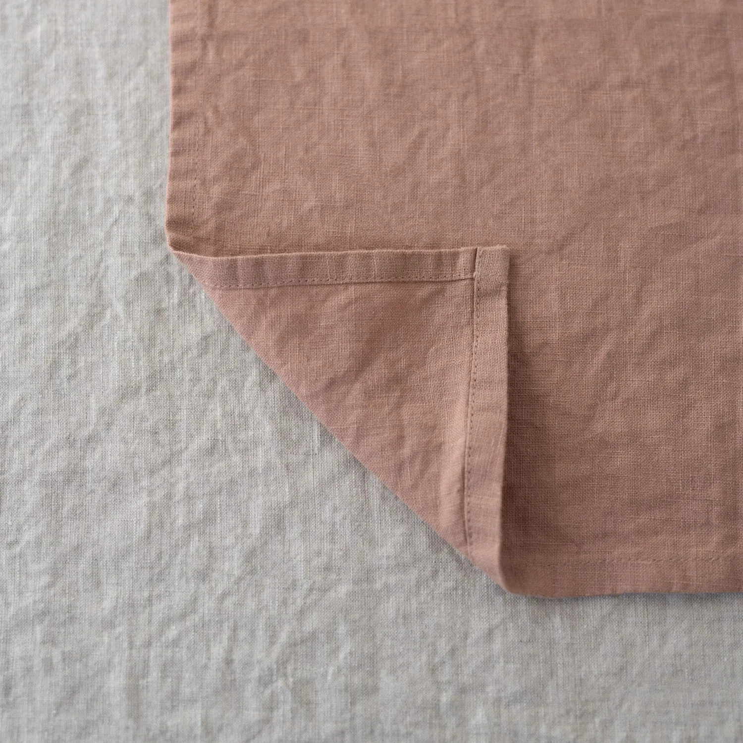 Cafe Creme Lightweight Linen Tablecloth