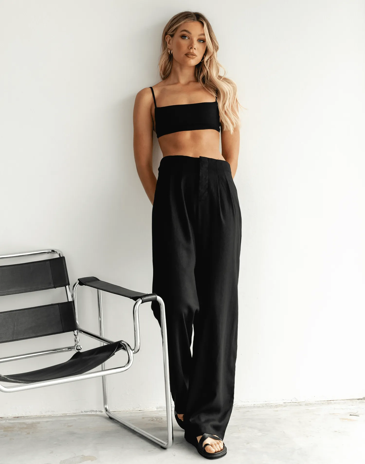 Cairo Crop Top (Black)