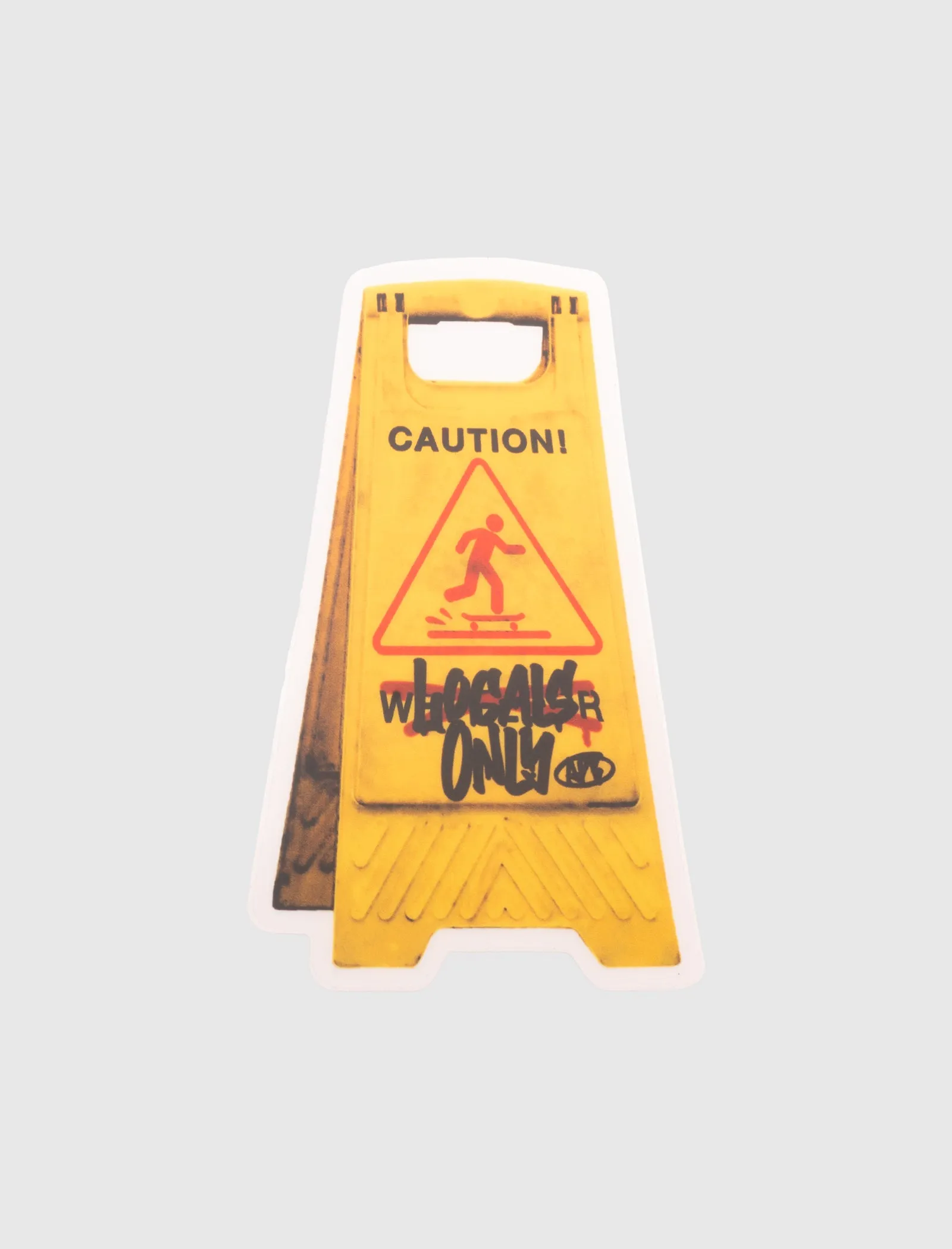 CAUTION STICKER