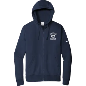 Chatham Hockey Nike Club Fleece Sleeve Swoosh Full-Zip Hoodie