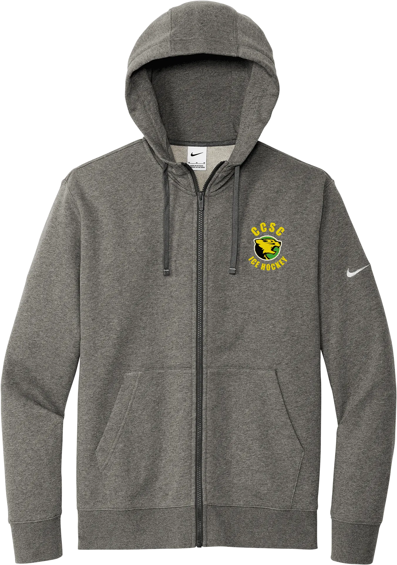 Chester County Nike Club Fleece Sleeve Swoosh Full-Zip Hoodie