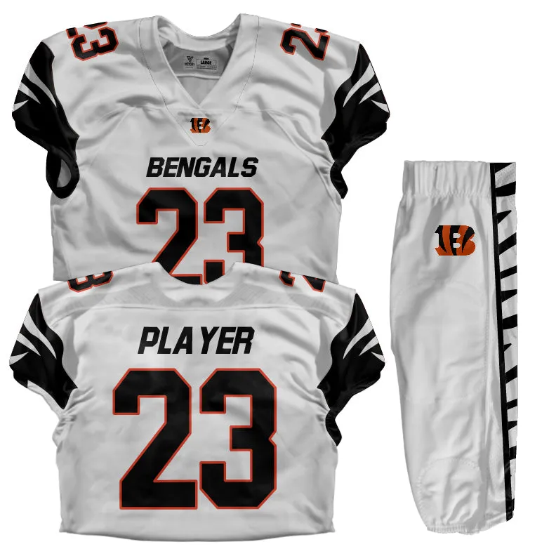 Custom Football Uniform (Youth) - Bengals