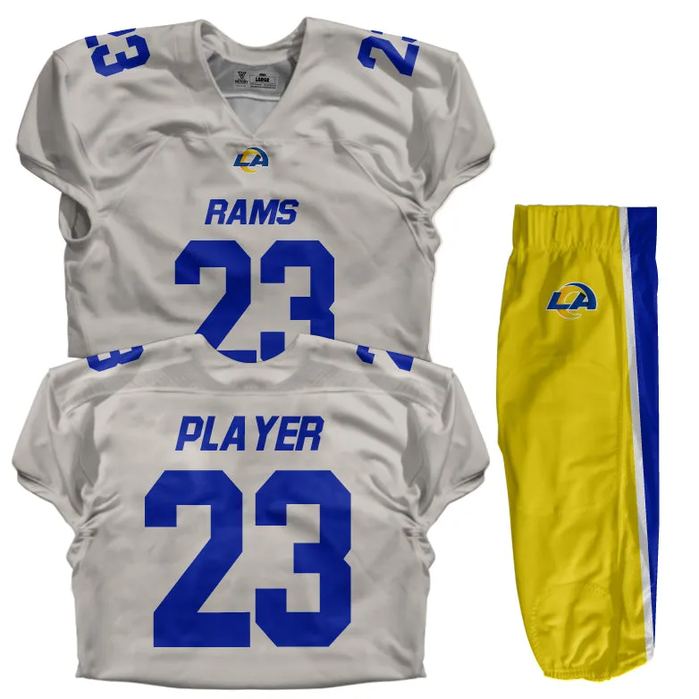 Custom Football Uniform (Youth) - Rams