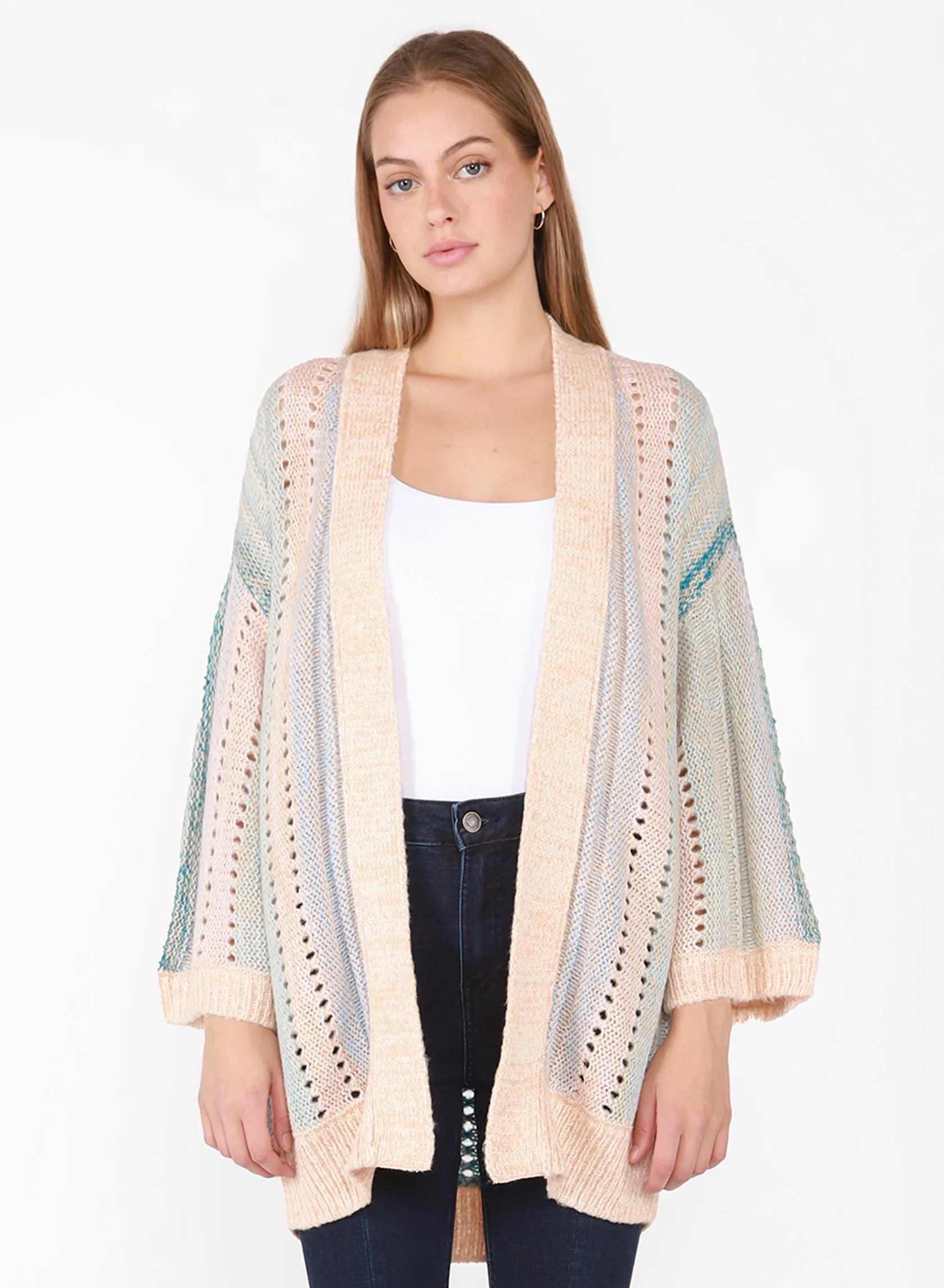 Dex Groovy Kimono Sleeve Cardigan