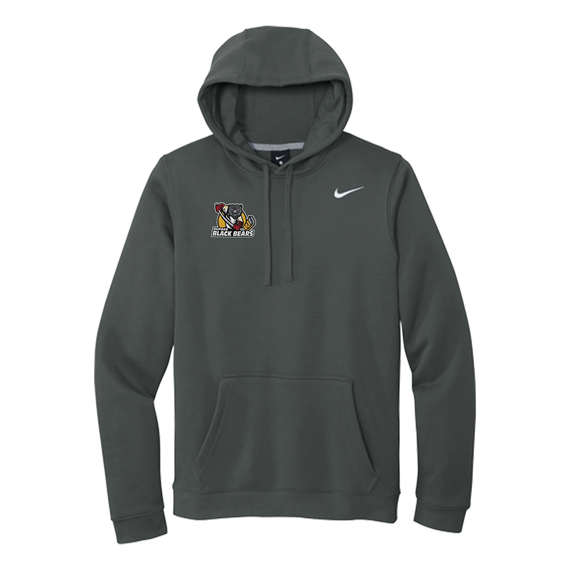 Dupage Black Bears Nike Club Fleece Pullover Hoodie