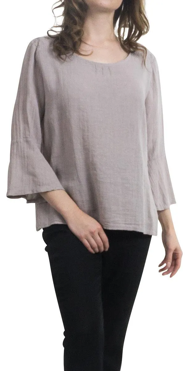 Gianni Linen Top