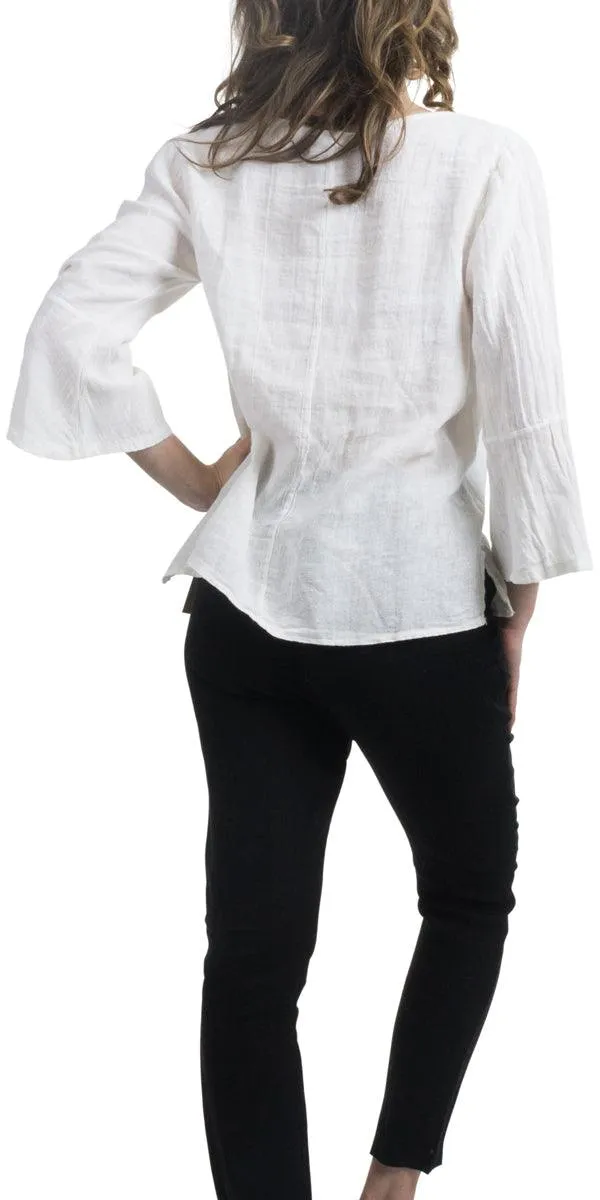 Gianni Linen Top