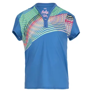 Girls' Count On Me Short Sleeve Tennis Top Bluemarine