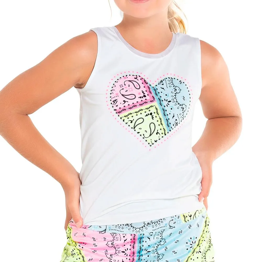 Girl's Tie Back Tennis Tank