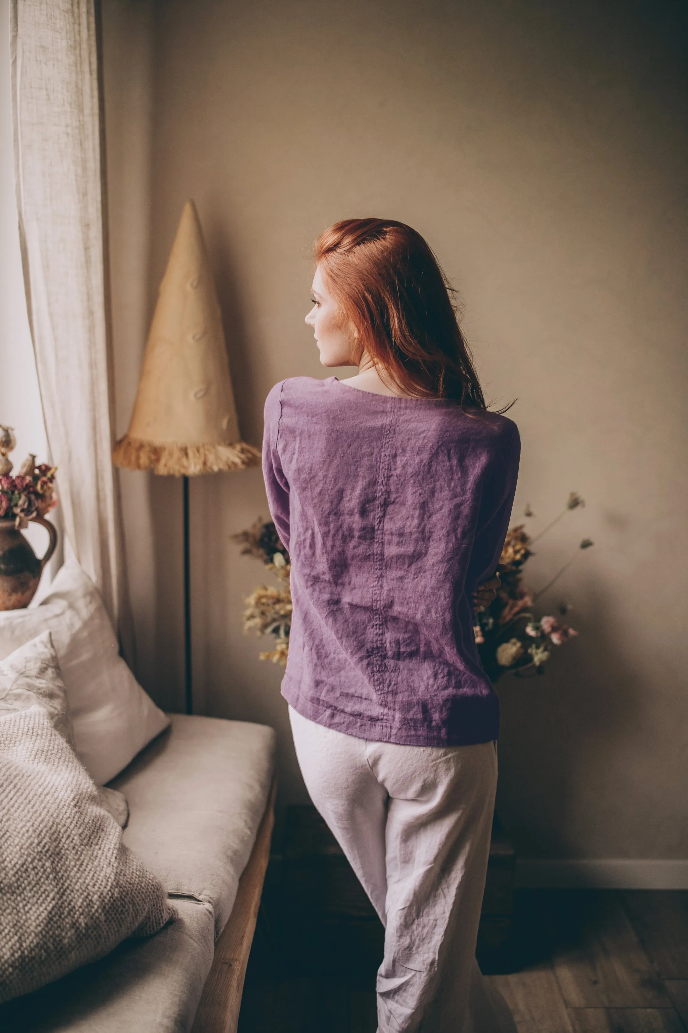 Heavyweight Linen Blouse