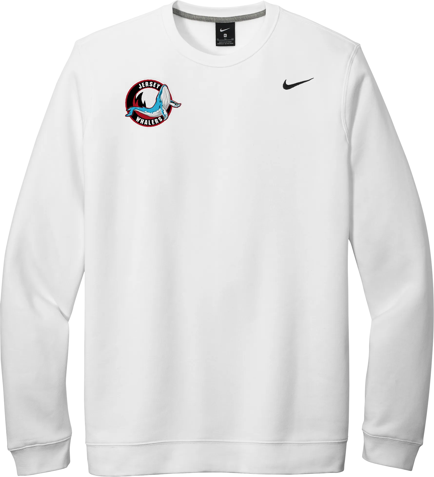 Jersey Shore Whalers Nike Club Fleece Crew