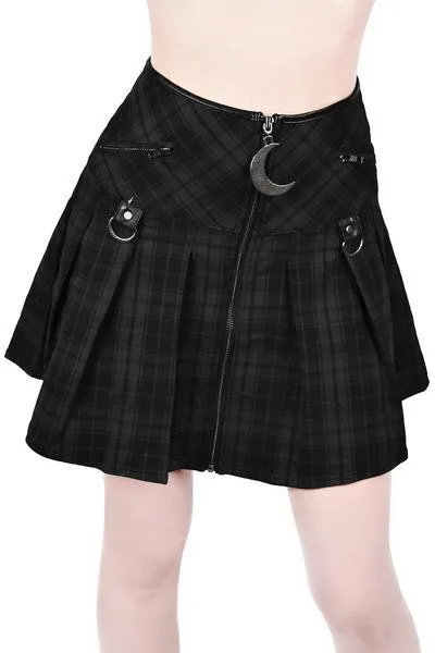 Kristen Pleated Skirt [TARTAN]