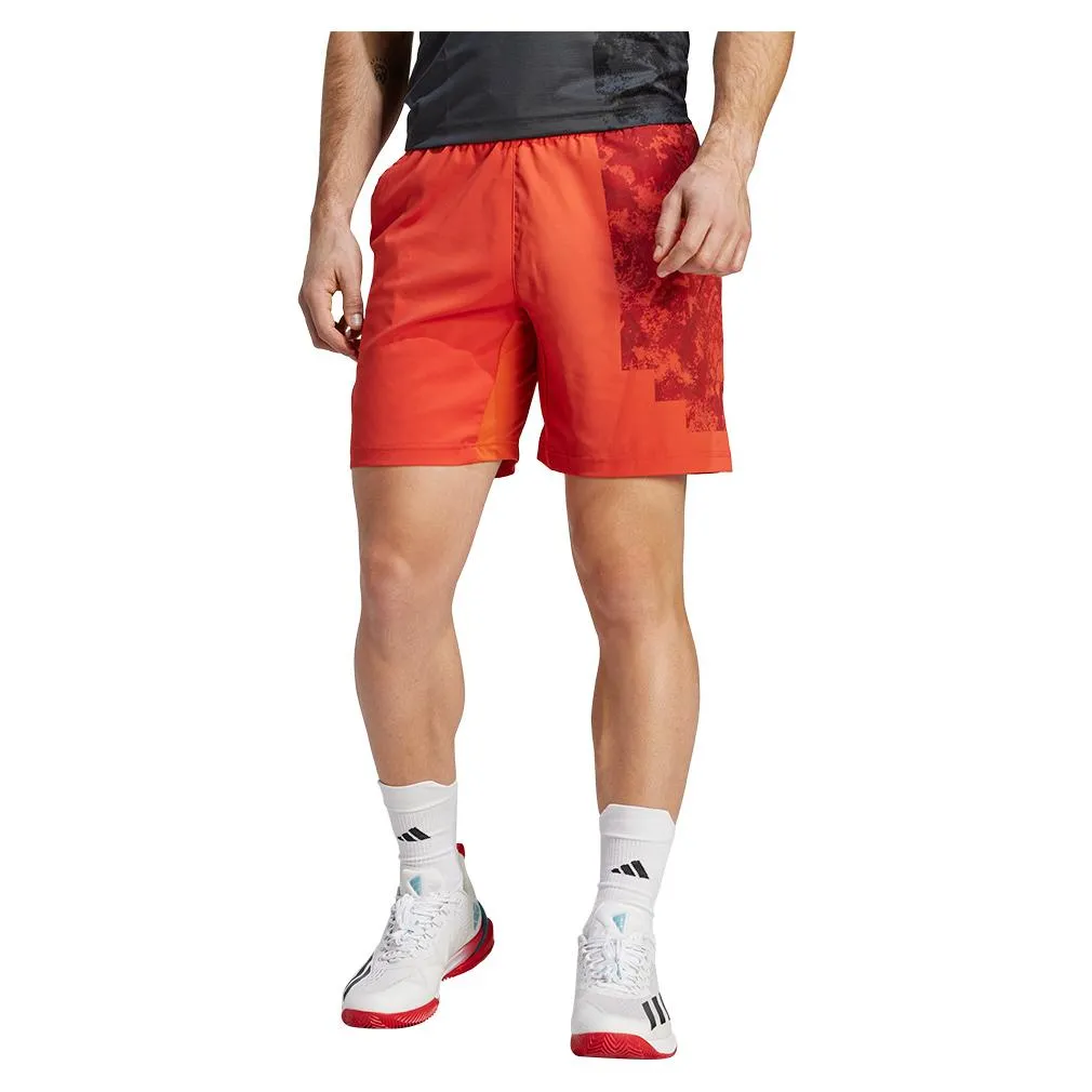 Men's Paris HEAT.RDY Ergo 7 Inch Tennis Short Preloved Red