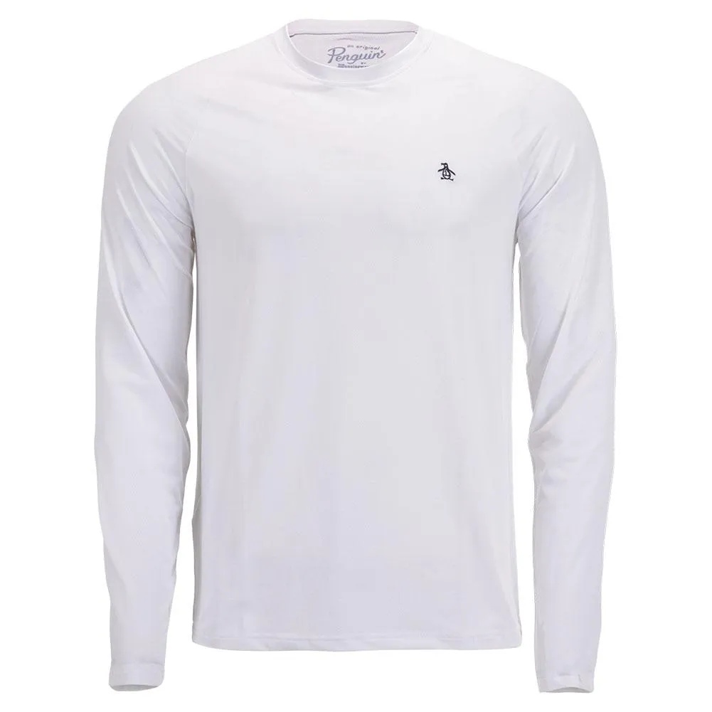 Men's Raglan Long Sleeve Tennis Pull Over