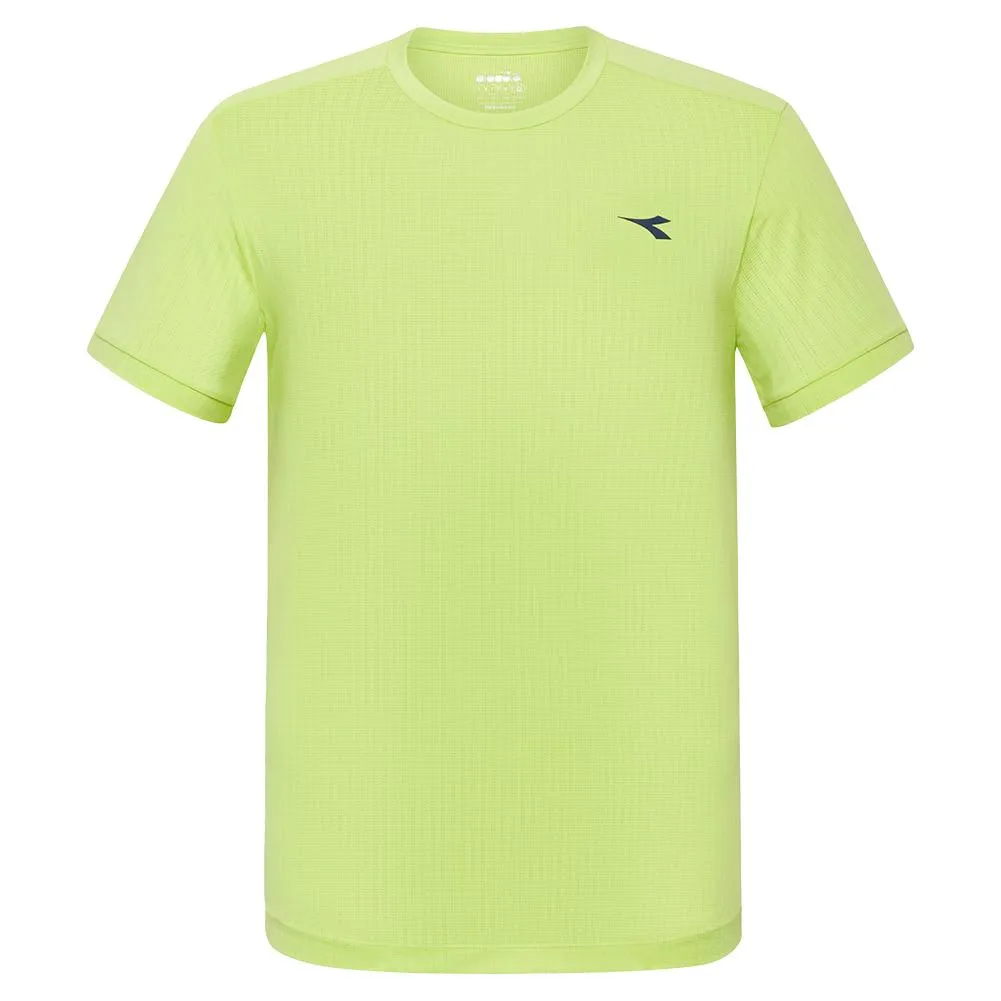 Mens Short Sleeve Icon Tennis Top