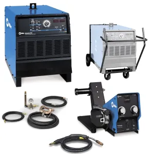 Miller Dimension 652 Multiprocess Welder, Feeder, Accessory Package, and Cart (951278)