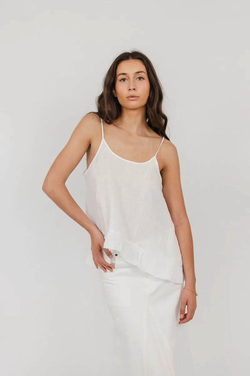 Misch Top in Linen