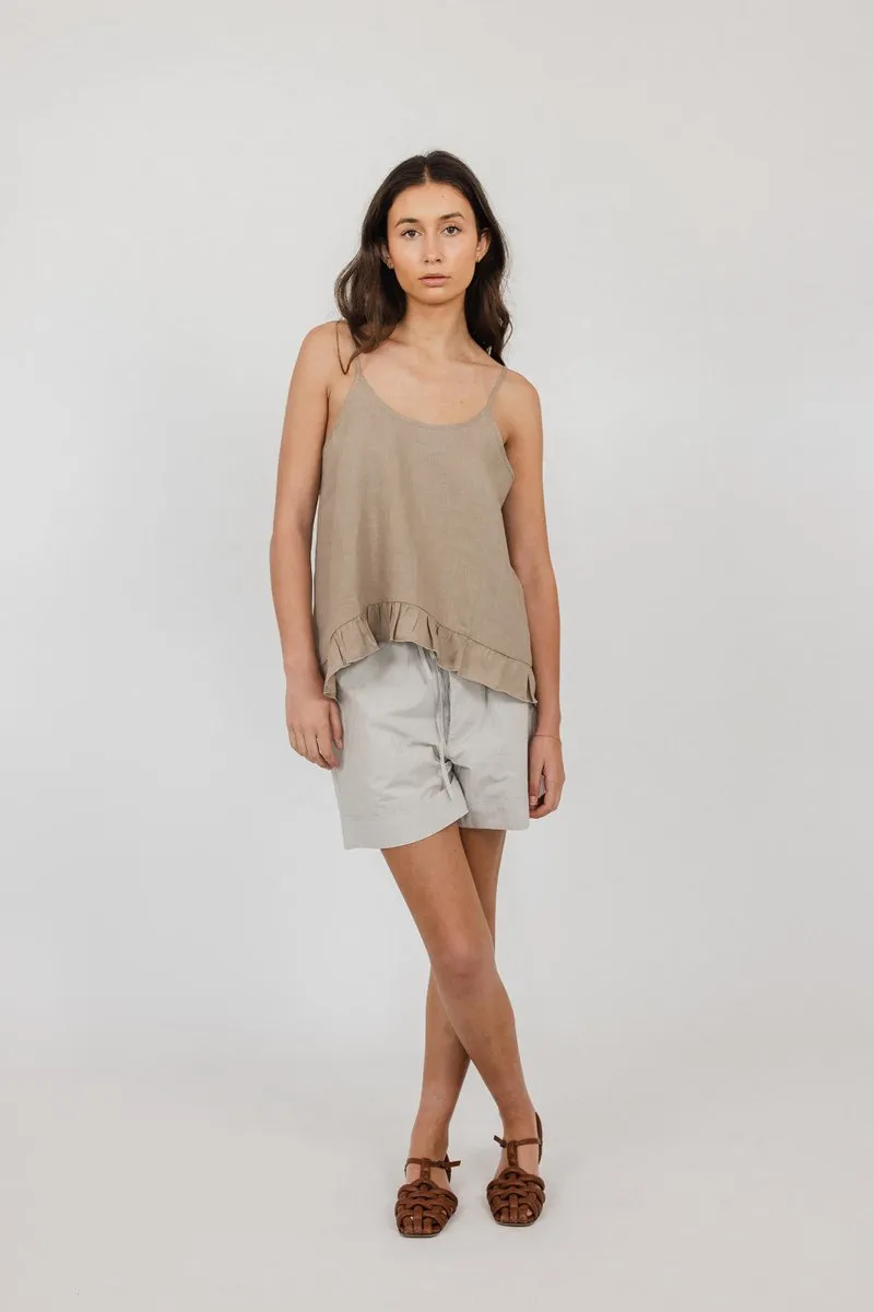 Misch Top in Linen