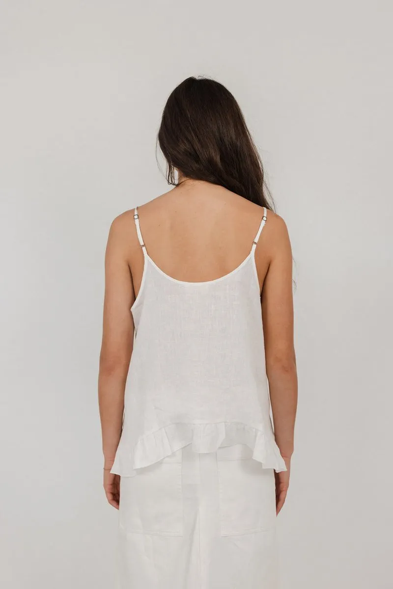 Misch Top in Linen