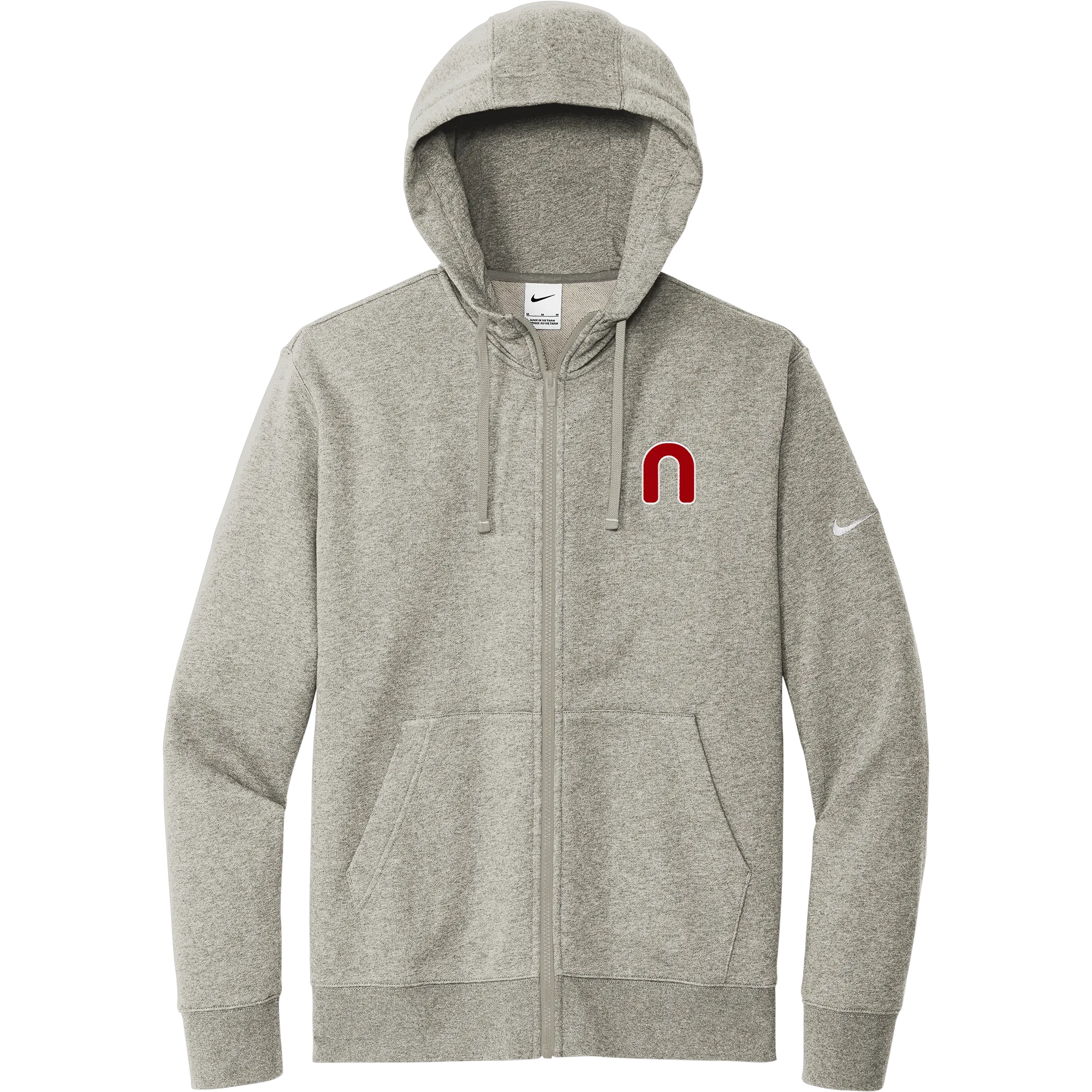 Namami Nike Club Fleece Sleeve Swoosh Full-Zip Hoodie