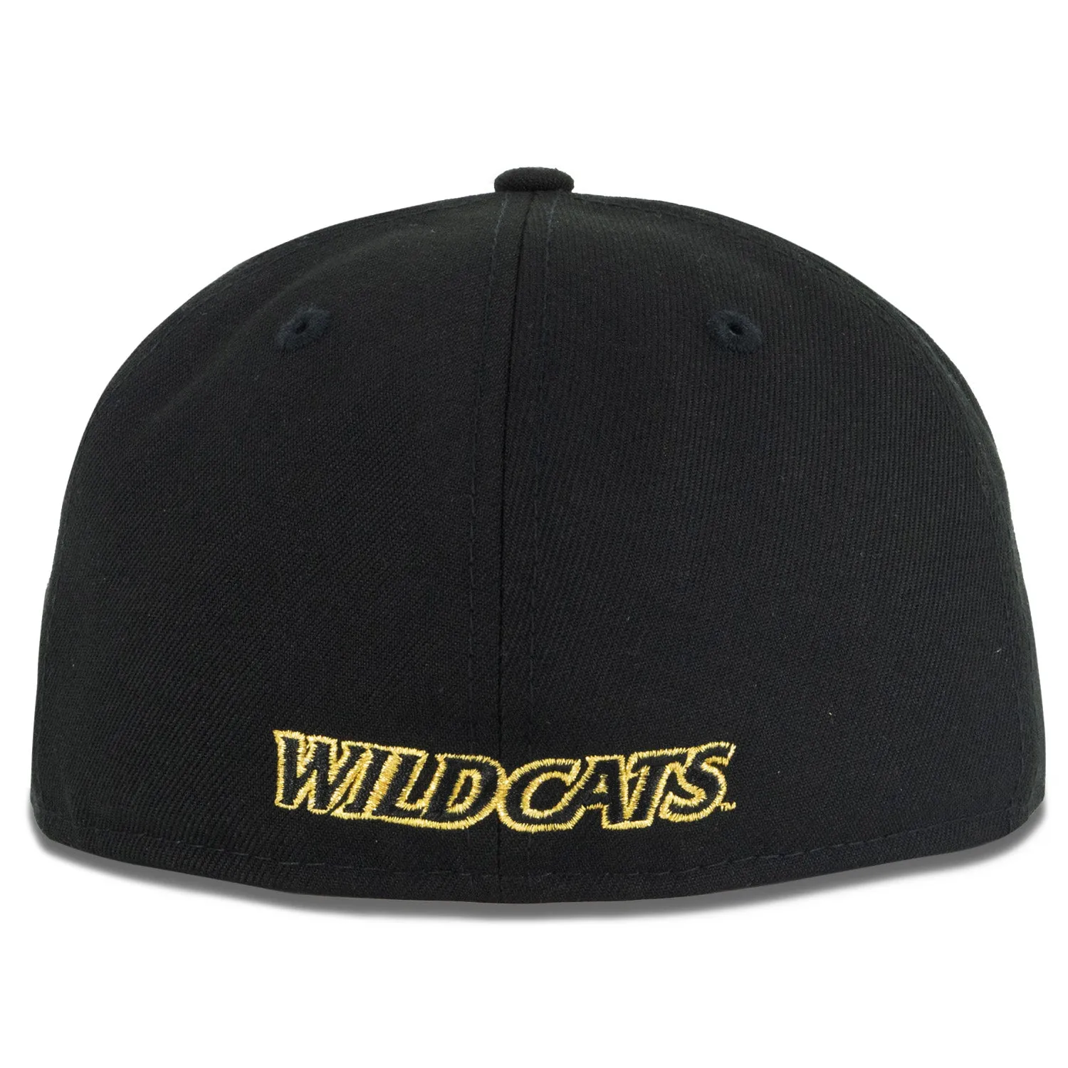 NCAA Arizona Wildcats New Era Black & Gold 59FIFTY Fitted Hat