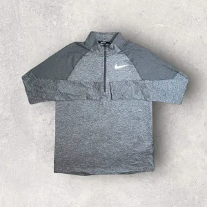 NIKE ELEMENT 1/4 ZIP - SMOKE GREY