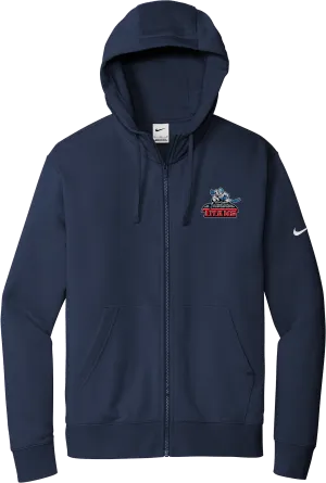 NJ Titans Nike Club Fleece Sleeve Swoosh Full-Zip Hoodie