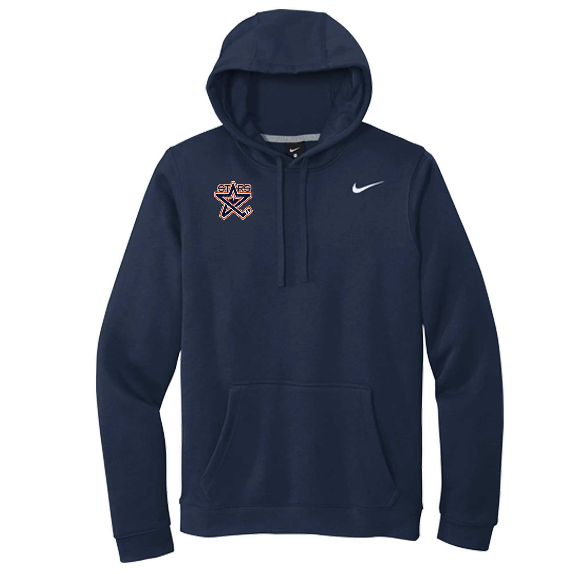 NY Stars Nike Club Fleece Pullover Hoodie