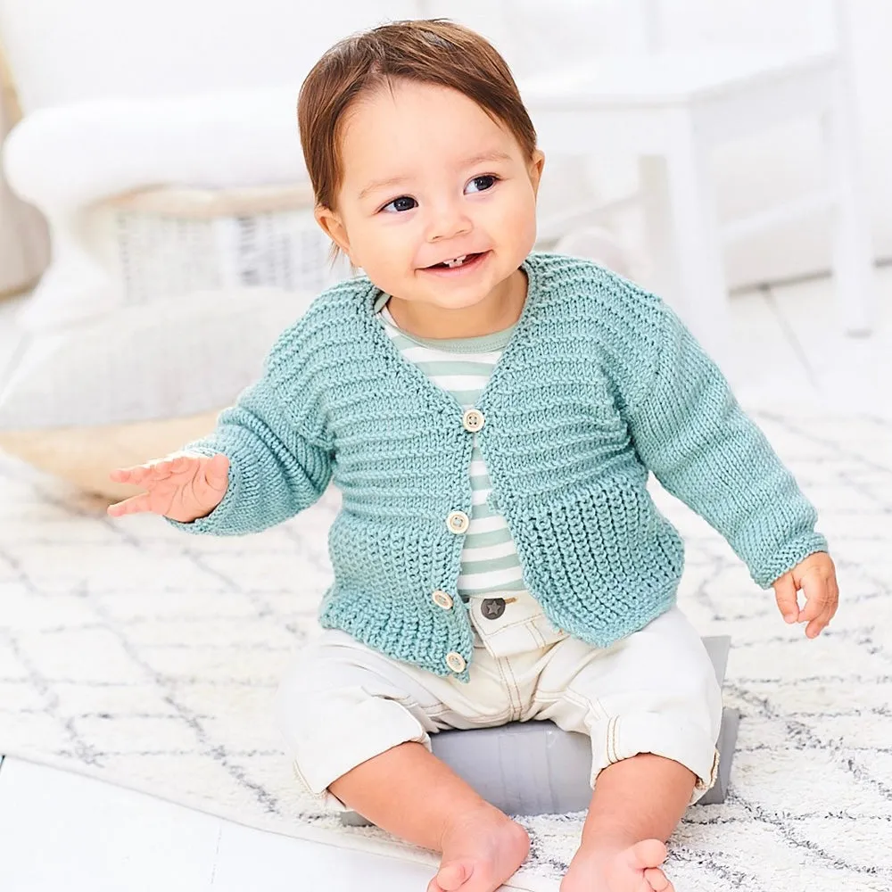 Stylecraft - Baby Cardigans in Bambino DK - Knitting Pattern 9978