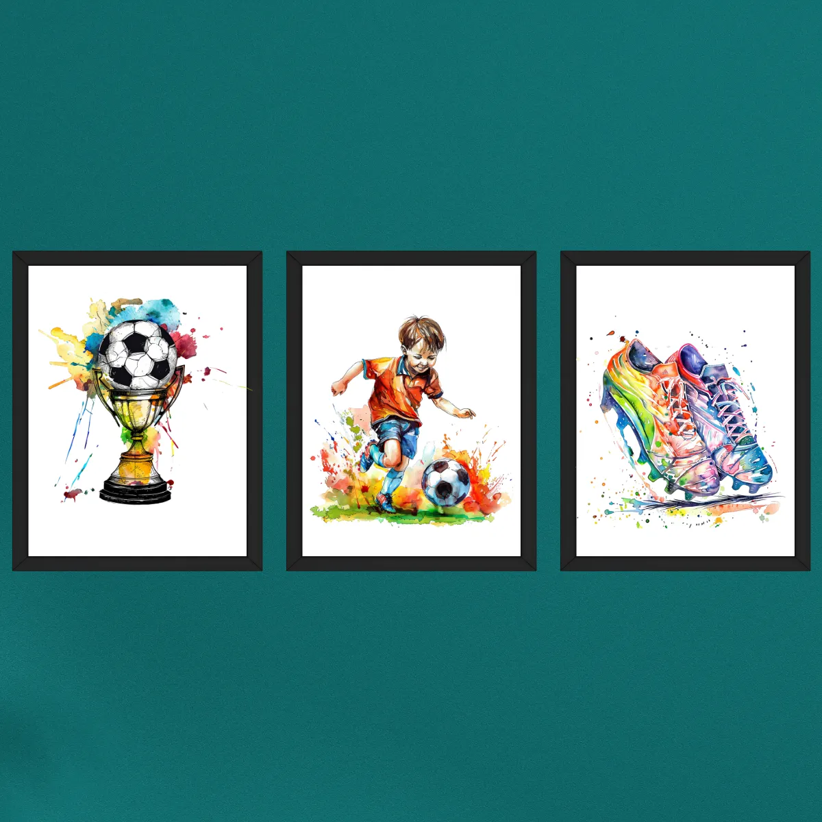 The Ultimate Football Fan's Set | Set of 3 Posters