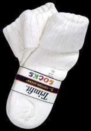 Trimfit Brand Cotton Triple Roll Socks