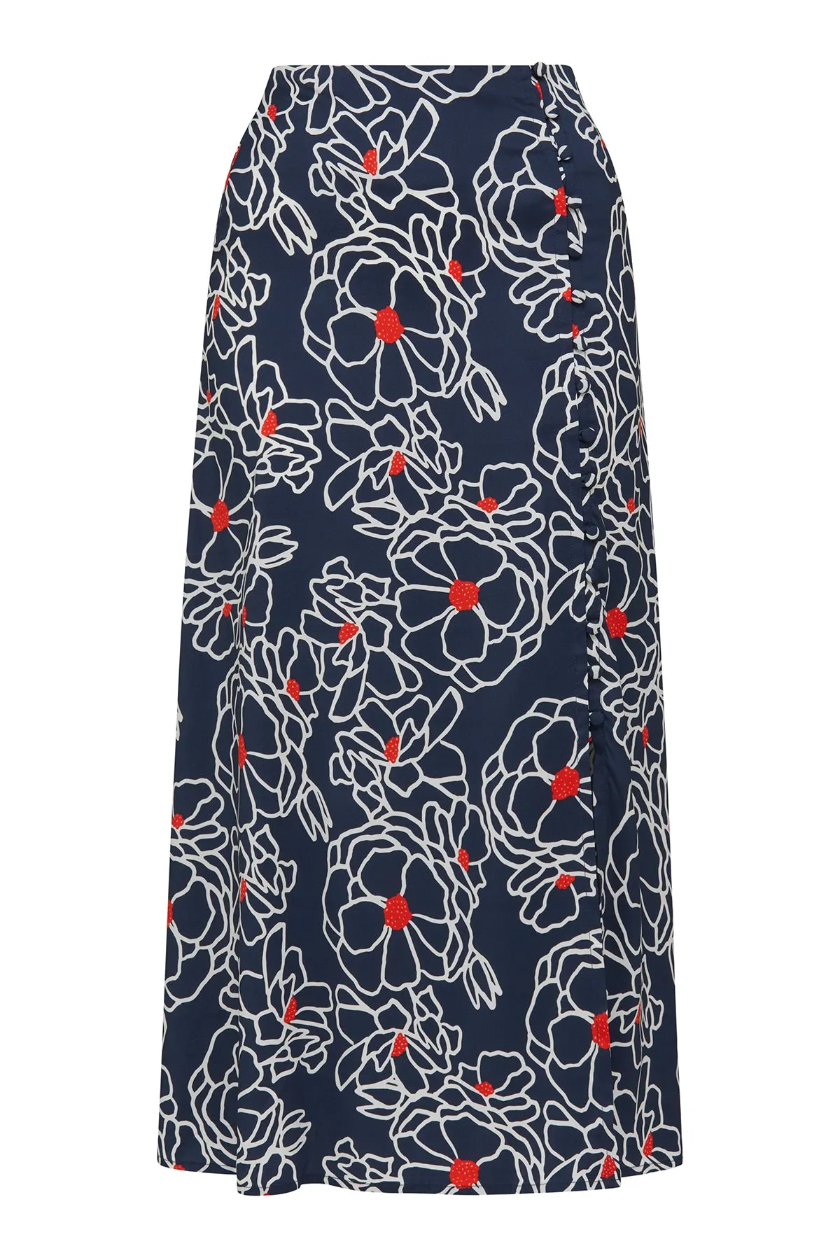 Uma Skirt - Navy Floral