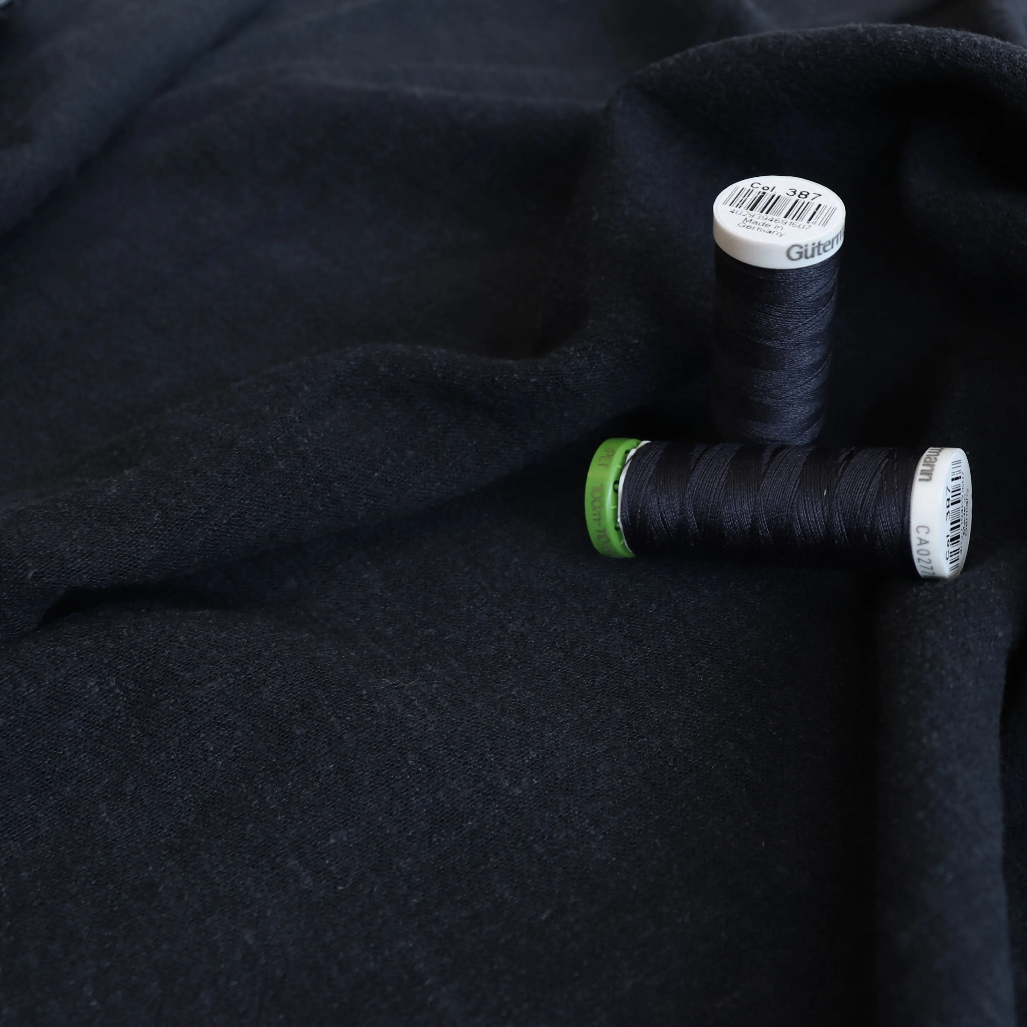 Viscose Linen Slub - Midnight Blue