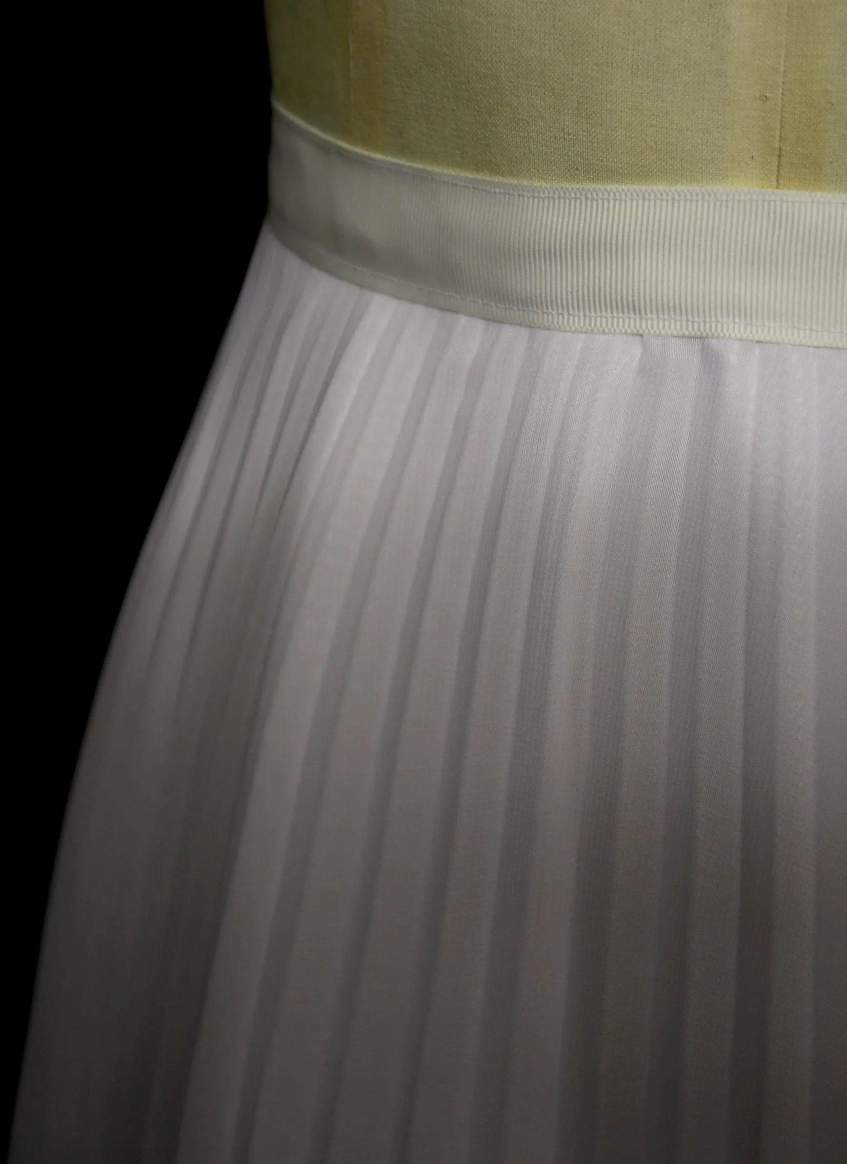 Wist - Bespoke Pleated Chiffon Full Circle Skirt