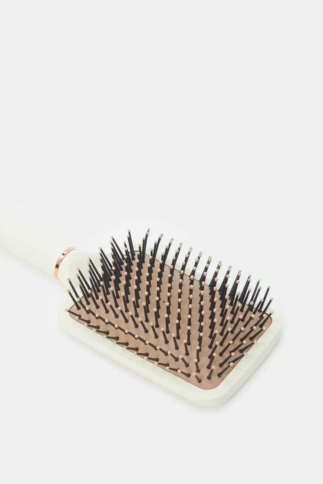 Women Cream Plain Hair Brush