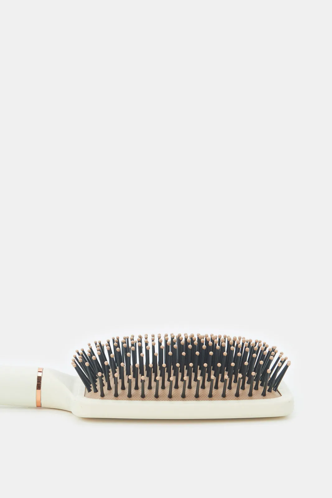 Women Cream Plain Hair Brush