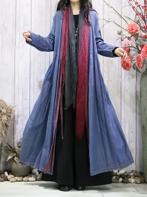 Women's Elegance Winter Loose Long Cardigan Dress