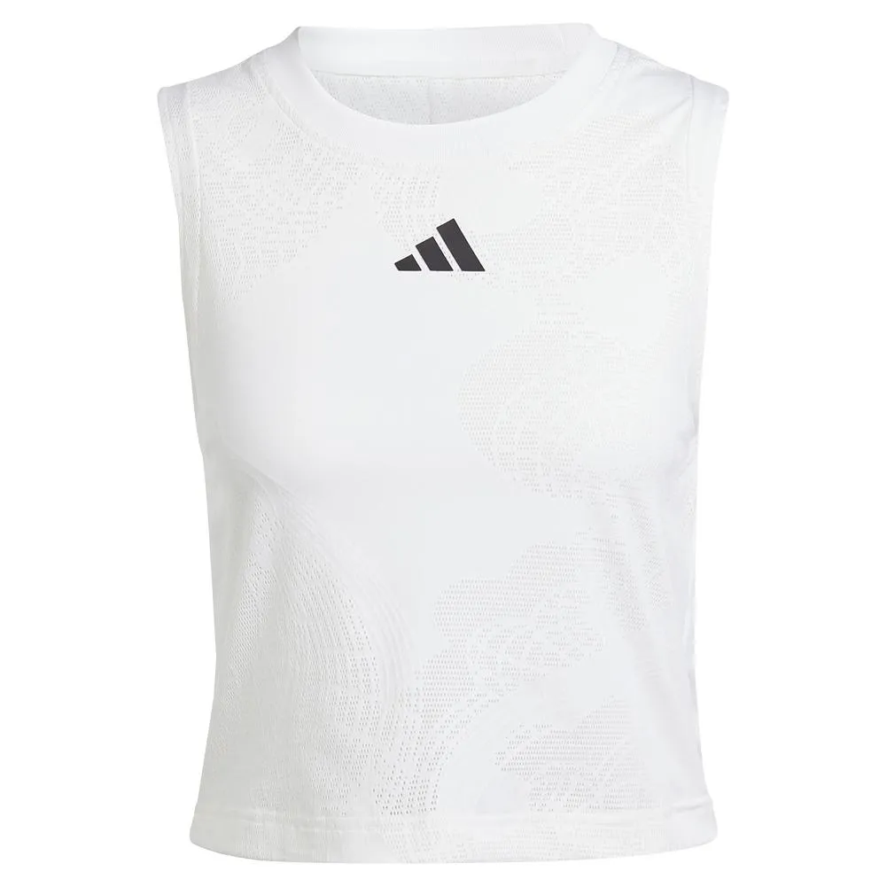 Women`s London Match Pro Tennis Tank White