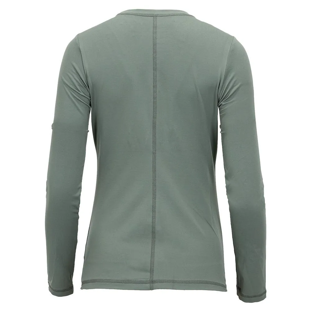 Women's UV Colors Long Sleeve Tennis Top Army